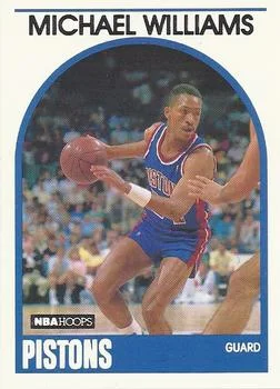 1989-90 Hoops Micheal Williams #224 card image