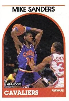 1989-90 Hoops Mike Sanders SP #226 card image