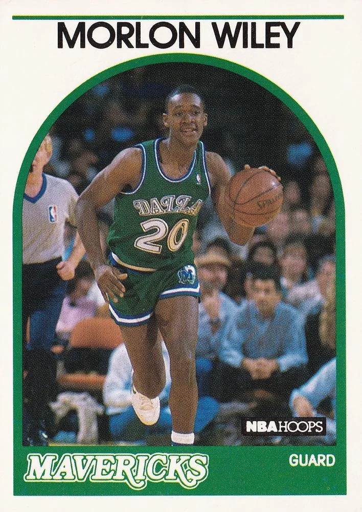 1989-90 Hoops Morlon Wiley #247 card image