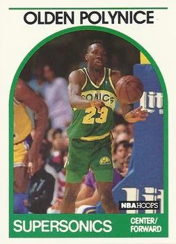1989-90 Hoops Olden Polynice #152 card image