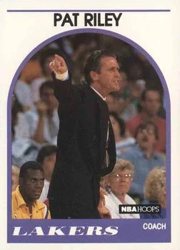 1989-90 Hoops Pat Riley Head Coach #108 card image