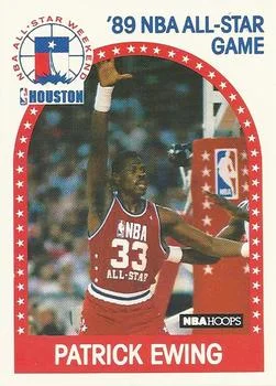 1989-90 Hoops Patrick Ewing #159 card image
