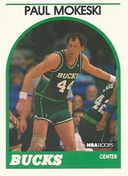 1989-90 Hoops Paul Mokeski #42 card image