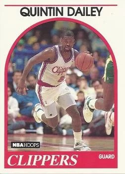 1989-90 Hoops Quintin Dailey SP #221 card image