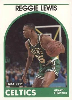 1989-90 Hoops Reggie Lewis #17 card image