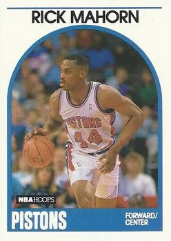 1989-90 Hoops Rick Mahorn SP #46 card image