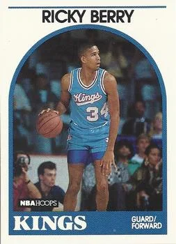 1989-90 Hoops Ricky Berry #186 card image