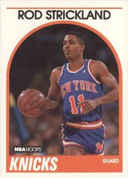1989-90 Hoops Rod Strickland #8 card image