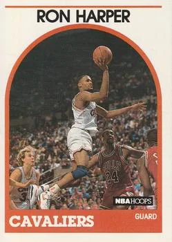 1989-90 Hoops Ron Harper #205 card image