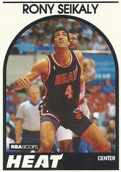 1989-90 Hoops Rony Seikaly #243 card image