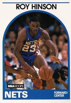 1989-90 Hoops Roy Hinson #276 card image
