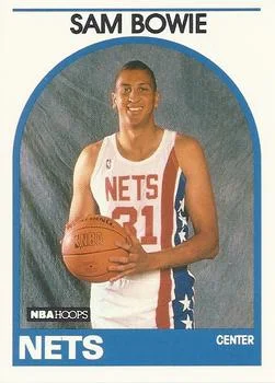 1989-90 Hoops Sam Bowie #337 card image