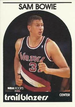 1989-90 Hoops Sam Bowie SP #111 card image