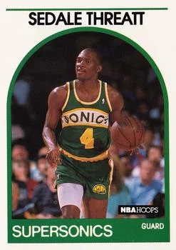 1989-90 Hoops Sedale Threatt #287 card image
