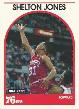 1989-90 Hoops Shelton Jones SP #51 card image