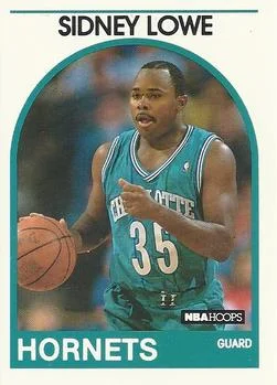 1989-90 Hoops Sidney Lowe #31 card image