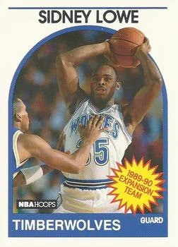 1989-90 Hoops Sidney Lowe EXP #313 card image