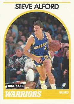 1989-90 Hoops Steve Alford #143 card image