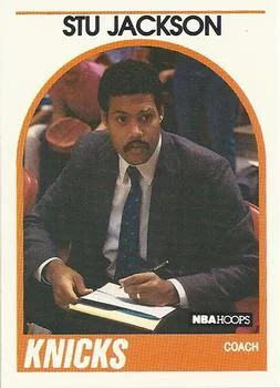 1989-90 Hoops Stu Jackson Head Coach #60 card image