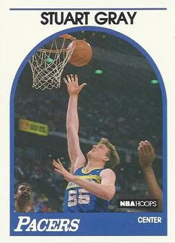 1989-90 Hoops Stuart Gray #253 card image