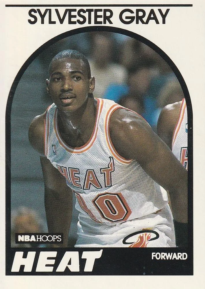 1989-90 Hoops Sylvester Gray #204 card image