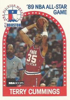 1989-90 Hoops Terry Cummings #256 card image