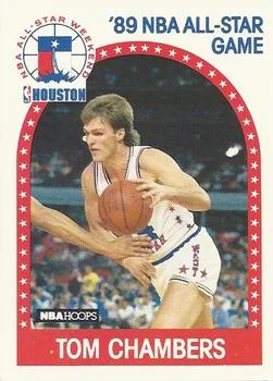 1989-90 Hoops Tom Chambers #197 card image