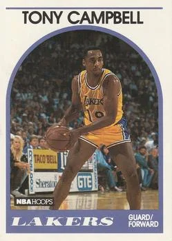 1989-90 Hoops Tony Campbell #19 card image