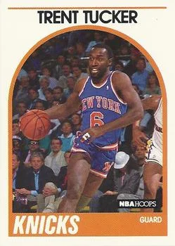 1989-90 Hoops Trent Tucker #87 card image
