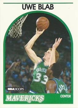 1989-90 Hoops Uwe Blab SP #104 card image