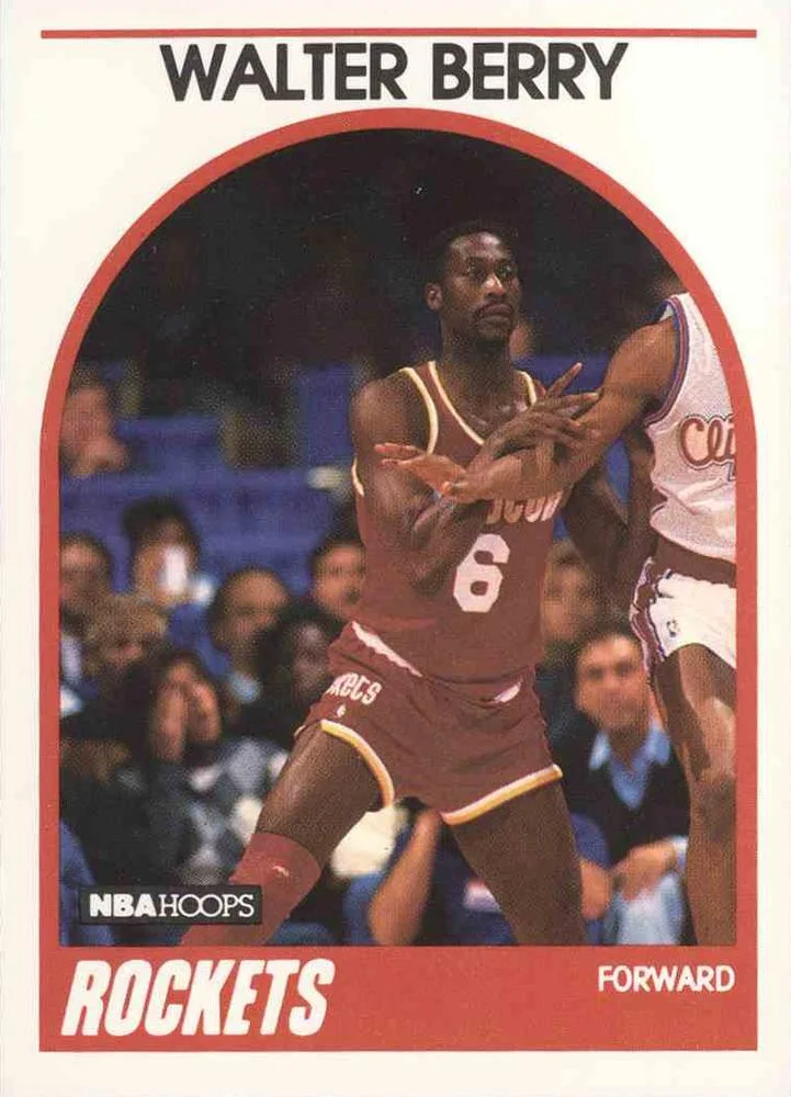 1989-90 Hoops Walter Berry #44 card image
