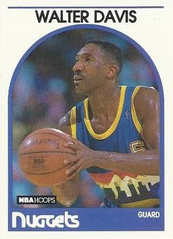 1989-90 Hoops Walter Davis #61 card image