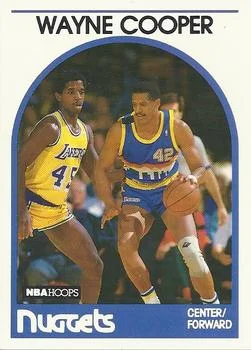 1989-90 Hoops Wayne Cooper SP #122 card image