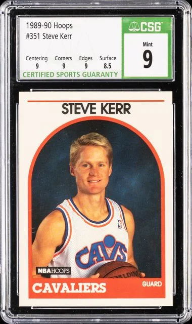 1989-90 Hopps Steve Kerr #351 card image