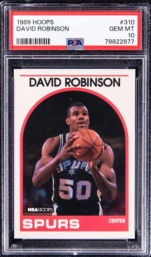 1989-90 NBA Hoops David Robinson #310 card image