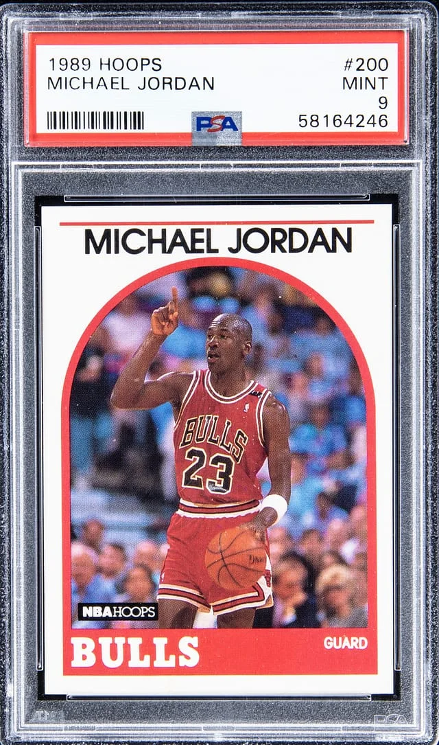 1989-90 NBA Hoops Michael Jordan #200 card image