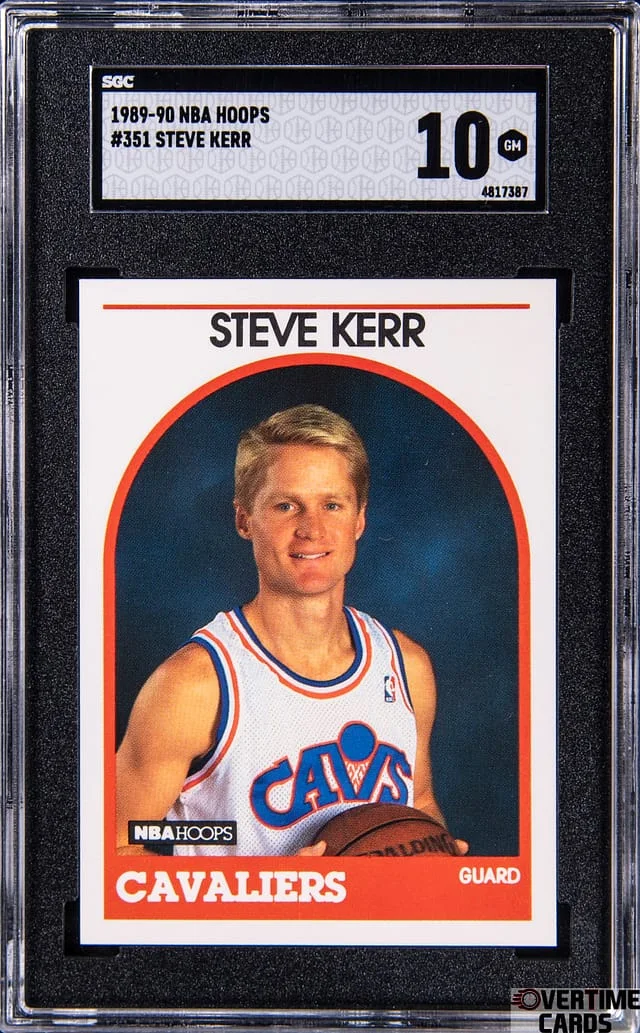 1989-90 NBA Hoops Steve Kerr #351 card image