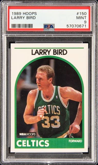 1989-90 Panini Hoops Larry Bird #150 card image