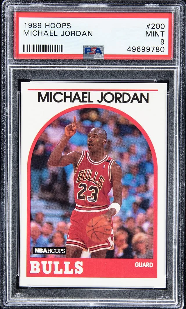1989-90 Panini Prizm Draft Picks Michael Jordan #200 card image