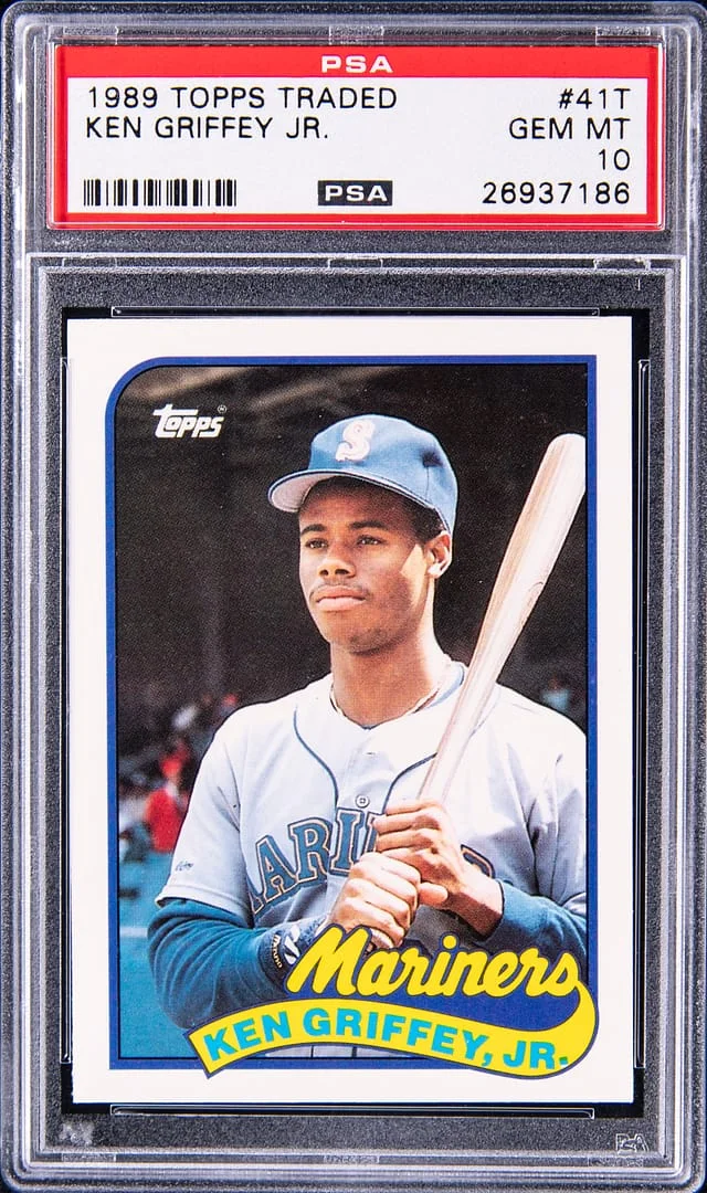 1989-90 Topps Traded Ken Griffey Jr. #41T card image