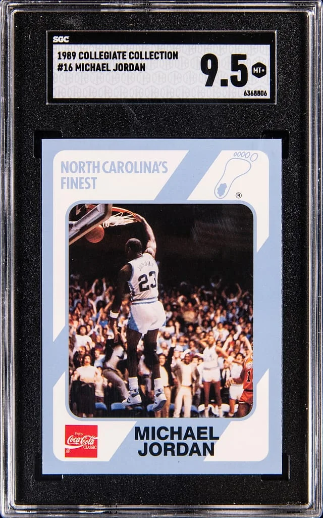 1989-99 Collegiate Collection Michael Jordan #16 card image