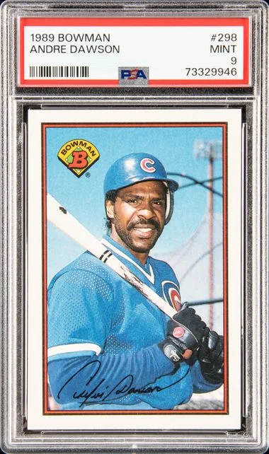 1989 Bowman Andre Dawson #298 card image
