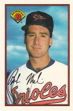 1989 Bowman Bob Melvin Collector's Edition (Tiffany) #8 card image