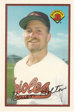 1989 Bowman Brian Holton Collector's Edition (Tiffany) #2 card image