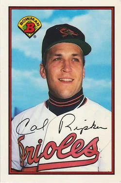 1989 Bowman Cal Ripken Variant #9 card image