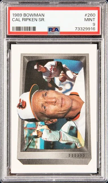 1989 Bowman Cal Ripken Sr. #260 card image