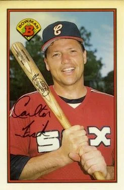 1989 Bowman Carlton Fisk Collector's Edition (Tiffany) #62 card image