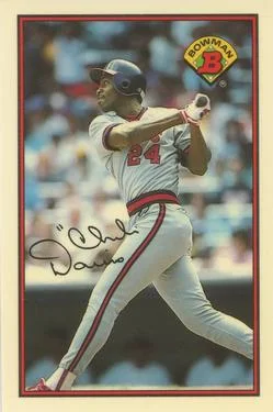 1989 Bowman Chili Davis Collector's Edition (Tiffany) #50 card image