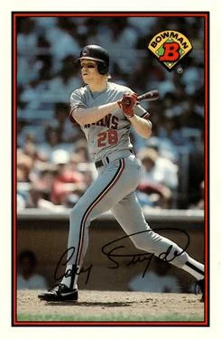 1989 Bowman Cory Snyder Collector's Edition (Tiffany) #89 card image