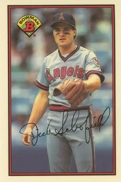 1989 Bowman Dick Schofield Collector's Edition (Tiffany) #46 card image